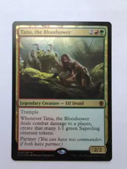 MTG Tana, the Bloodsower (C16) Commander 2016 Foil Mythic 045/351 - Image 1