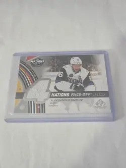 2025-26 SP Game Used 4 Nations Face Off Fabrics Jersey Aleksander Barkov #4N-AB - Image 1