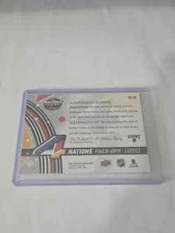 2025-26 SP Game Used 4 Nations Face Off Fabrics Jersey Aleksander Barkov #4N-AB - Image 2
