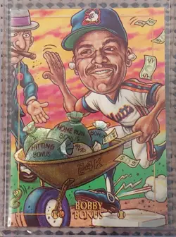 LOT OF 7 FOIL CHASE CARDS: 1993 Cardtoons HOF BASEBALL PLAYERS PARODY VINTAGE - Image 4