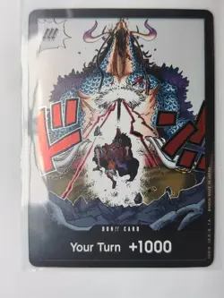 One Piece TCG Awakening of the New Era OP05 Don!! Card Luffy vs Kaido NM - Image 1
