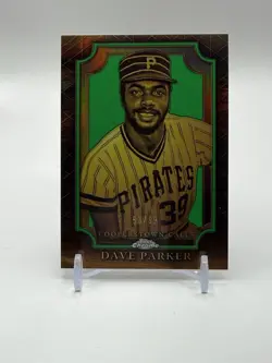 2026 Topps Chrome Dave Parker Cooperstown Calls #CC-4 Green Refractor /99 S - Image 1
