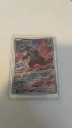 Pokemon - Groudon - Paradox Rift Illustration Rare Holo 199/182 Eng NM - Image 3