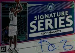 Kevin Garnett Auto PSA 9 -2020 Donruss Optic ‘Pink’ /25 -T-Wolves, Celtics, HOF - Image 4