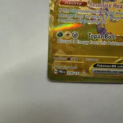 Pokemon Pikachu ex 179/131 Hyper Rare Gold Full Art Prismatic Evolutions NM - Image 4