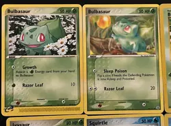 Pokemon TCG Vintage Lot of 8 Bulbasaur Squirtle Shadowless Base Set FRLG LP MP - Image 2