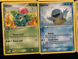 Pokemon TCG Vintage Lot of 8 Bulbasaur Squirtle Shadowless Base Set FRLG LP MP - Image 4