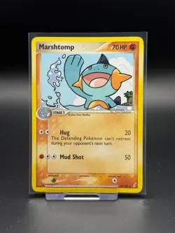 Marshtomp 38/100 EX Crystal Guardians LP Pokemon Card TCG Vintage 2006 - Image 1