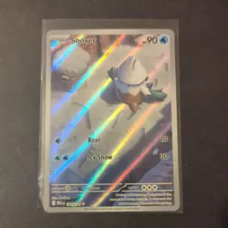 Snover | 140/132 | Illustration Rare | Mega Evolution | English | Pokemon TCG - Image 1