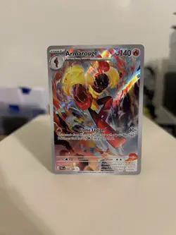Pokemon - TCG Armarouge 086/084 PBL EN Full Art Holo Illustration Rare English - Image 2