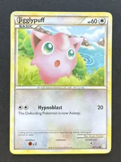 Jigglypuff 68/123 Common HeartGold & SoulSilver Pokemon LP - Image 1
