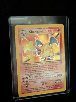 Charizard Base Set 2 004/130 Holo Rare Stage 2 120 HP English Arita - Image 1
