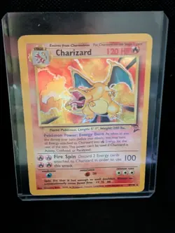 Charizard Base Set 2 004/130 Holo Rare Stage 2 120 HP English Arita - Image 2