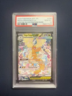 Pokemon Mega Dragonite ex 290/217 Me: Ascended Heroes SIR Holo PSA 10 - Image 1