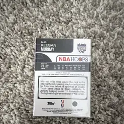 Topps 2025-26 NBA Hoops 3-Card Lot Wembanyama, Flagg RC, Keegan Murray 27/50 - Image 3