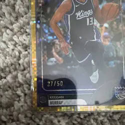 Topps 2025-26 NBA Hoops 3-Card Lot Wembanyama, Flagg RC, Keegan Murray 27/50 - Image 4