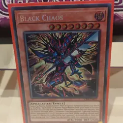 Konami Yu-Gi-Oh! TCG Black Chaos CORI-EN001 1st Ed Secret Rare Holo - Image 2
