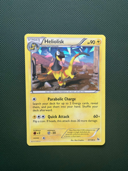 Pokemon TCG Heliolisk 37/106 Rare Cracked Ice Holo XY Flashfire NM-LP - Image 1