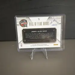 2014-15 Panini Immaculate CollectionHof Heroes Autographs Jerry West #9 /75 (AU) - Image 2