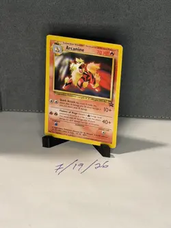 Arcanine Black Star Promo 6 Non-Holo Vintage Raw - Pokemon Card TCG - Image 1