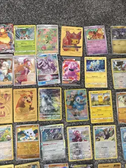Bulk Bundle of Pokemon Cards Over 50 Mostly Shinny Cards No Duplicates - Image 3