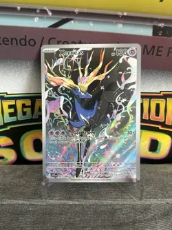 Pokemon TCG Xerneas 091/086 Chaos Rising Illustration Rare NM - Image 1