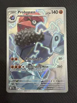 Pokemon TCG Probopass 096/088 Full Art Illustration Rare Holo - Perfect Order - Image 1