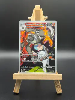 Pokemon TCG: Team Rocket's Houndoom 191/182 - SV Destined Rivals IR - NM - Image 1