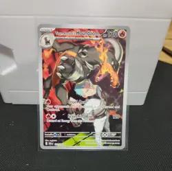 Team Rocket's Houndoom 191/182 Illustration Rare Destined Rivals Pokemon NM - Image 1