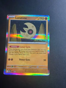 Pokemon TCG - Lunatone 004 - Black Star Promo - Pre-Release - Mega Evolutions - Image 1