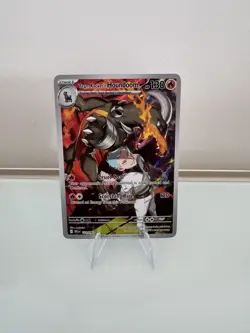 Pokemon Cards Team Rocket's Houndoom 191/182 Destined Rivals NM - Image 1