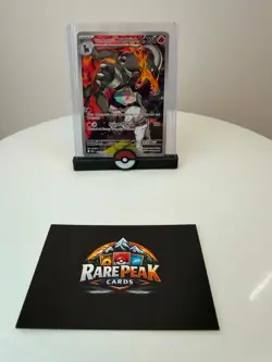 Team Rocket's Houndoom 191/182 Illustration Rare NM - Destined Rivals - Pokemon - Image 1