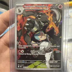 Team Rocket's Houndoom 191/182 Destined Rivals Pokemon NM/M - Image 1