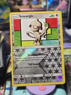 Lightly Played Smeargle - 157/214 - Rare - Reverse Holo Pokemon Lost Thunder - Image 1