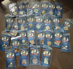 Disney Pin Lot 27 Disney Store 12 Months of Magic Pins Princess Mickey ++ - Image 1