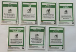2025-26 Panini Donruss Road To FIFA World Cup Mexico National Team 7-Card Lot - Image 2