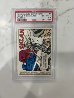 1966 Marvel Super Hero Key Rookie Cards - Lot Of 5 Cards Graded By PSA - Image 3