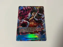 One Piece TCG - Monkey D Luffy Alt SEC - OP11-118 - A Fist of Divine Speed - Image 1
