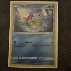 Squirtle 33/214 Holo Promo - Sun & Moon Unbroken Bonds - Pokemon TCG 2019 NM - Image 1