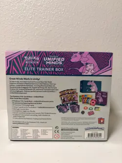 Pokemon TCG Sun and Moon Unified Minds Elite Trainer Box ETB New Sealed ETB - Image 3