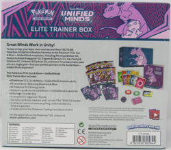 Pokemon TCG Sun & Moon Unified Minds Elite Trainer Box ETB Sealed - Image 3