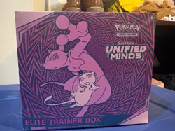 Pokemon TCG Sun & Moon Unified Minds Elite Trainer Box ETB Factory Sealed New - Image 1