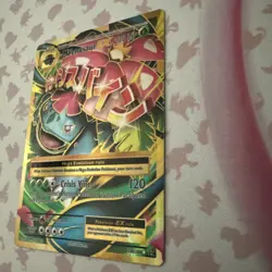Pokemon M Venusaur EX 100/108 Evolutions Ultra Rare Full Art Holo Mega 230 HP - Image 3
