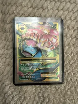 Pokemon M Venusaur EX Full Art Ultra Rare Holo 100/108 Evolutions Mega - Image 1