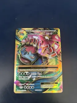 M Venusaur EX 230 HP Full Art Holo Ultra Rare 100/108 Evolutions - Image 1
