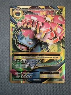 M Venusaur EX (Full Art) Ultra Rare Holo XY - Evolutions 100/108 NM - Image 2