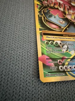 M Venusaur EX (Full Art) Ultra Rare Holo XY - Evolutions 100/108 NM - Image 5