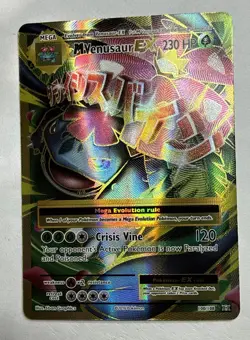 Pokemon M Venusaur EX Full Art Ultra Rare Holo Evolutions 100/108 NM - Image 1