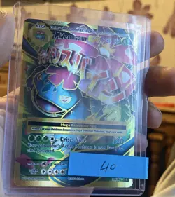 Pokemon M Venusaur EX Full Art Holo Ultra Rare 100/108 Evolutions EN 2016 - Image 1