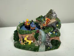Disney Winnie The Pooh & Friends Spin To The Music Box Tigger Eeyore Pond WORKS - Image 2